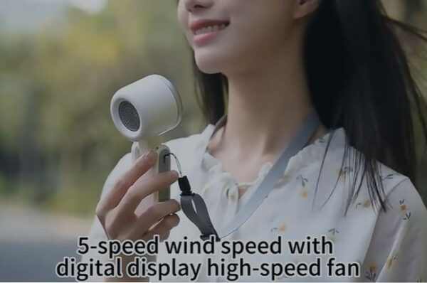 Folding High Speed Handheld Fan- 3600mAh - Image 6