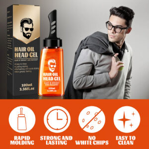 Premium Quality Gel  - Men's Wax Hair Styling Gel Comb